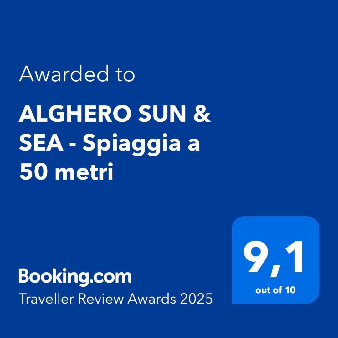 Alghero Sun & Sea - Spiaggia A 50 Metri Exterior foto
